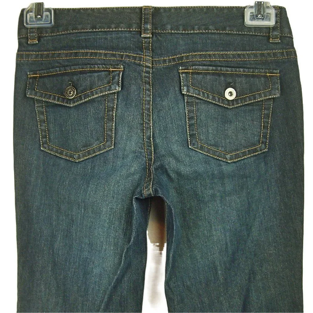 Ann Taylor Slim Fit Lower on the Waist Jeans - Picture 3 of 5